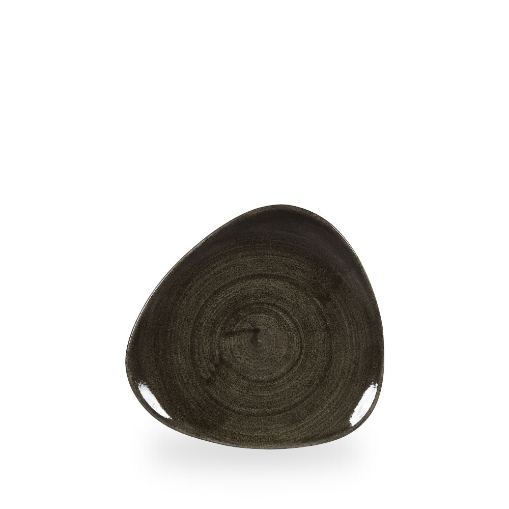Churchill Stonecast Patina Iron Black Teller Dreieckig19,2 cm