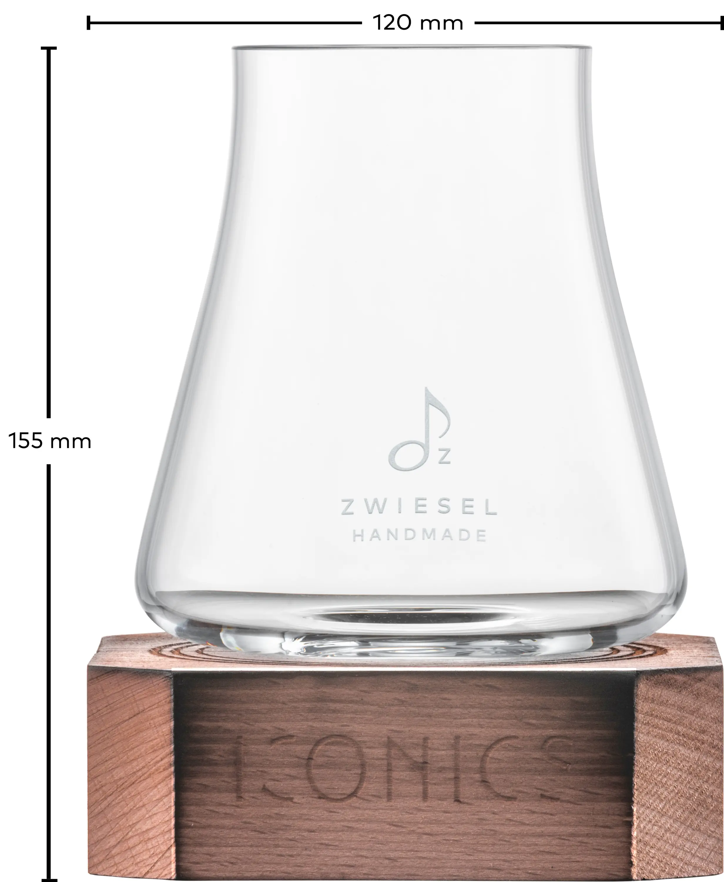Iconics - Becher No. 79 mit Holzsockel, 0.62 ltr., 0.622 ltr.