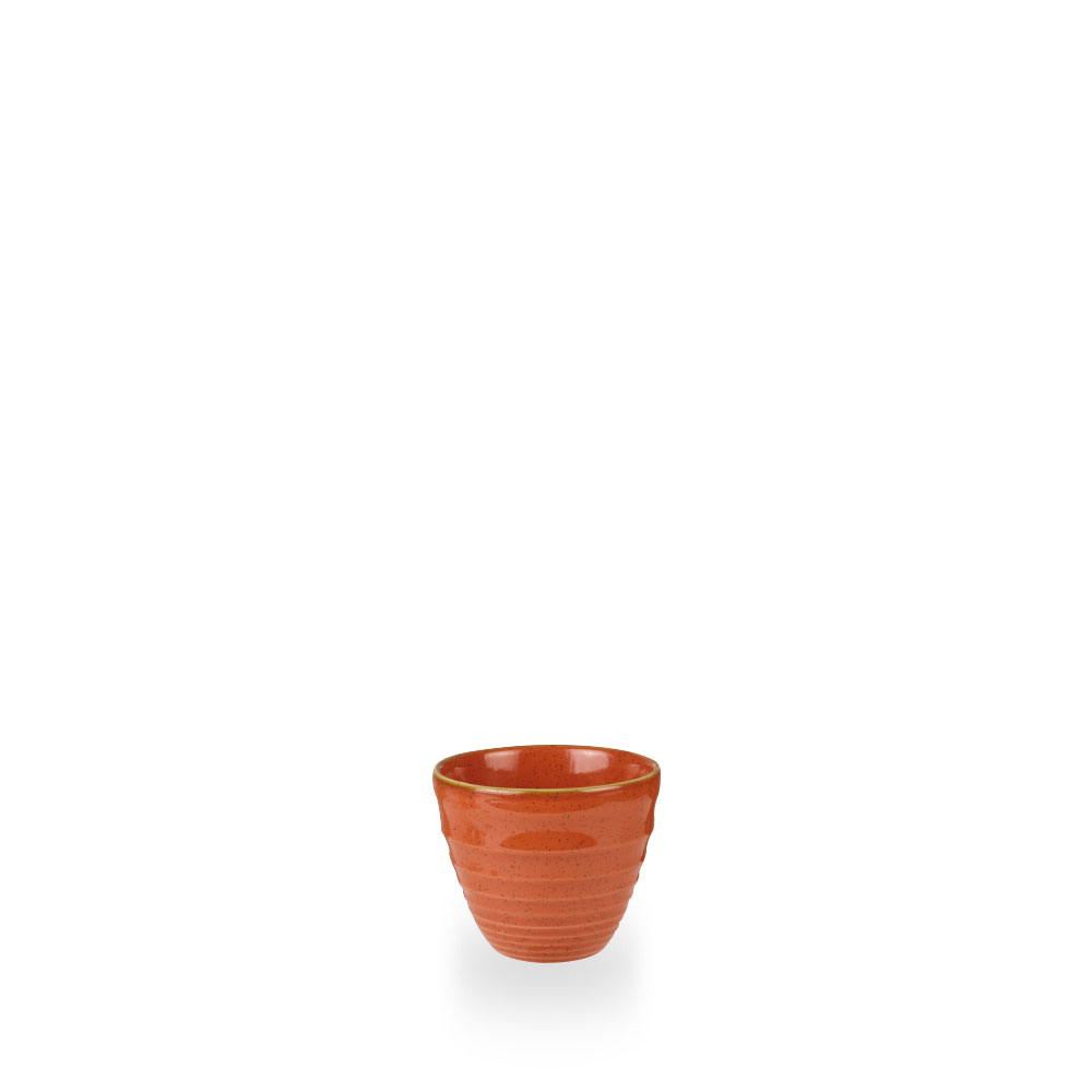 Churchill Stonecast Spiced Orange Ripple Chip Mug 28Cl