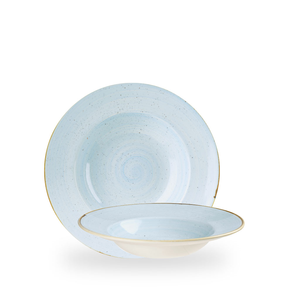 Churchill Stonecast Duck Egg Teller Tief 24 cm