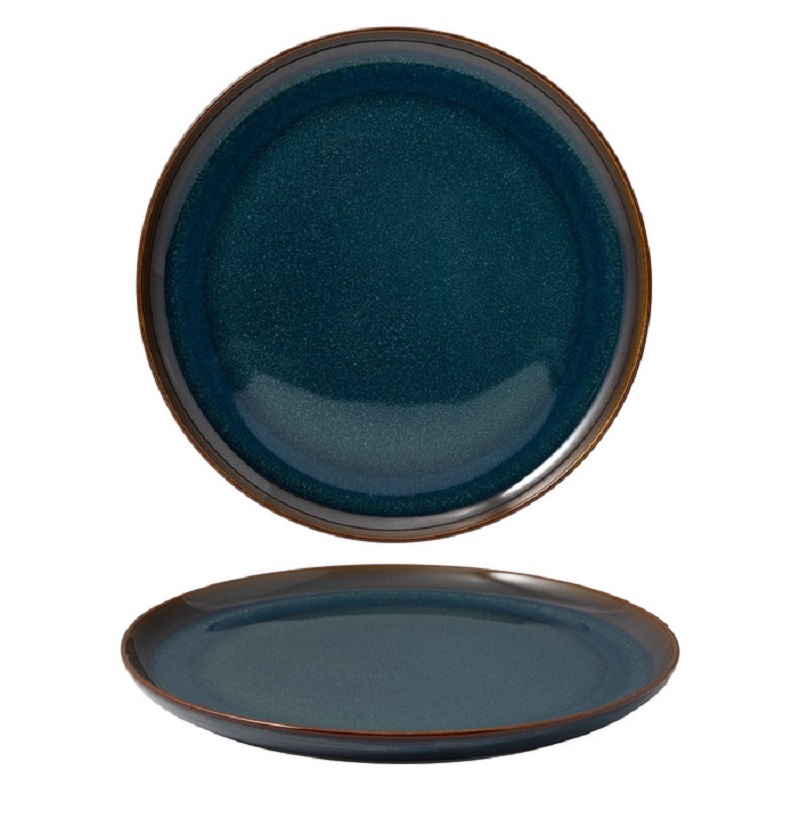 Crafted Denim - Teller flach, 21 cm