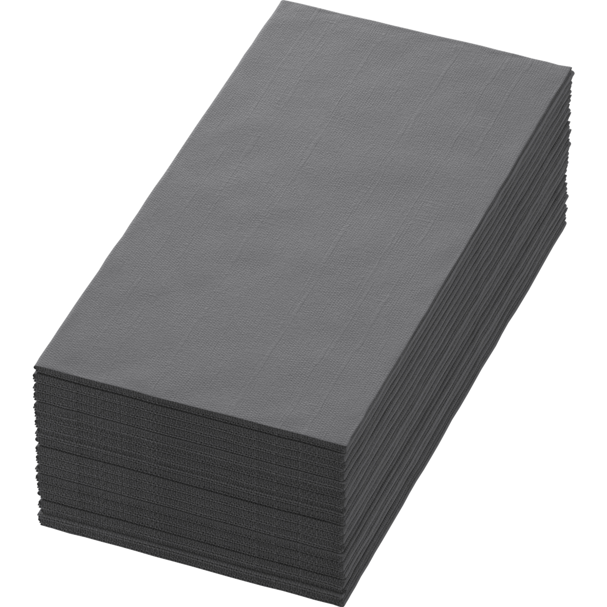 BIO Dunisoft-Servietten, 40 x 40 cm, 1/8 Buchfalz, granite grey