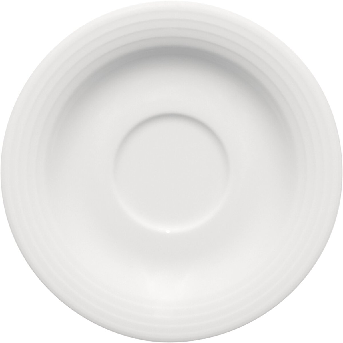 Dialog - Untertasse rund Relief, 13 cm