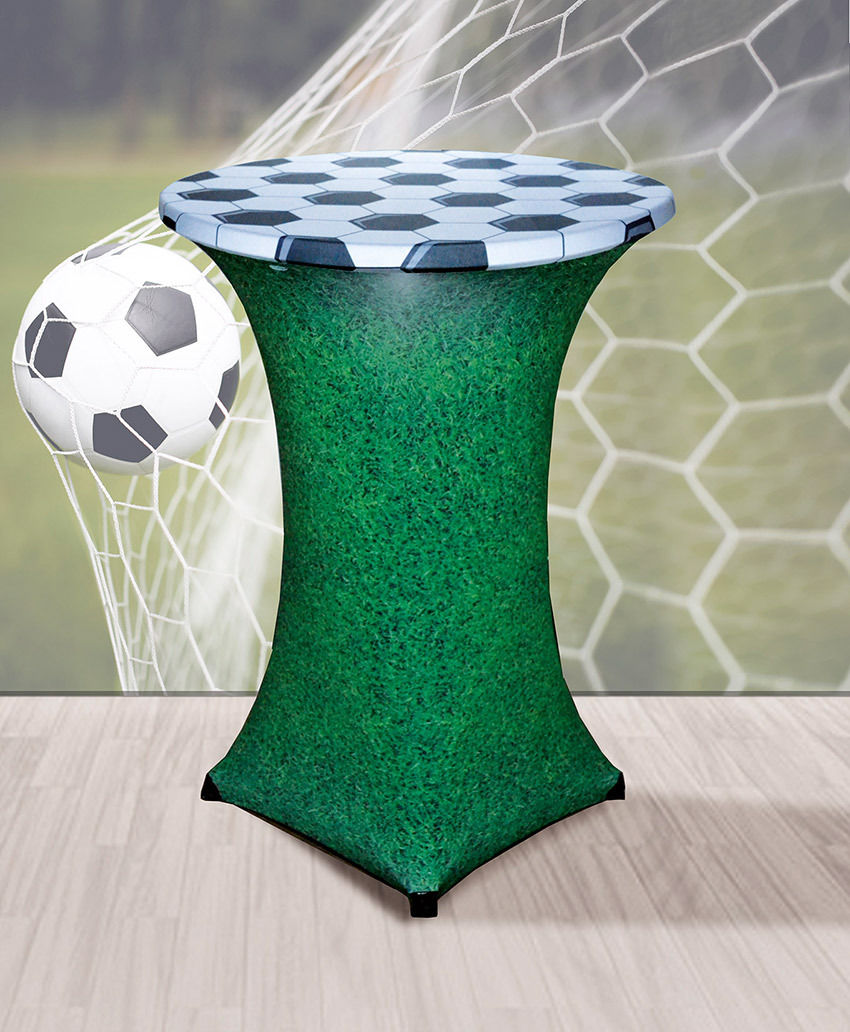Stehtischhusse Motiv Fußball
