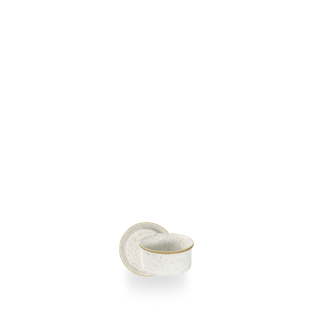 Churchill Stonecast Barley White Ramekin 7 cm, 9Cl