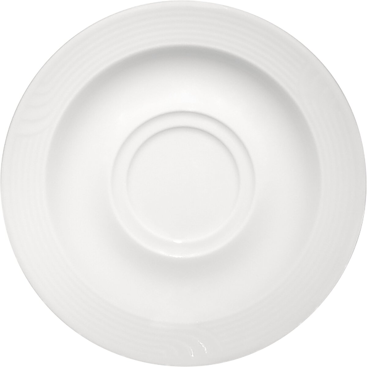 Carat - Untertasse rund mit Doppelspiegel Relief, 16 cm