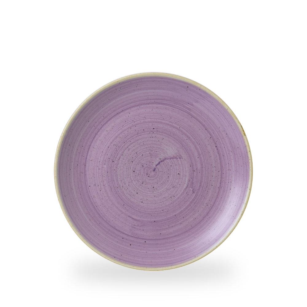 Churchill Stonecast Lavender Teller Flach Coup 26 cm
