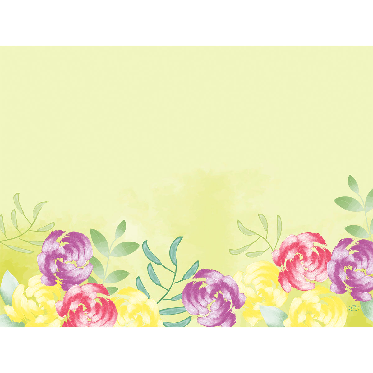 Tischsets Papier - Soft Tropics, 30 x 40 cm, 60 gr.