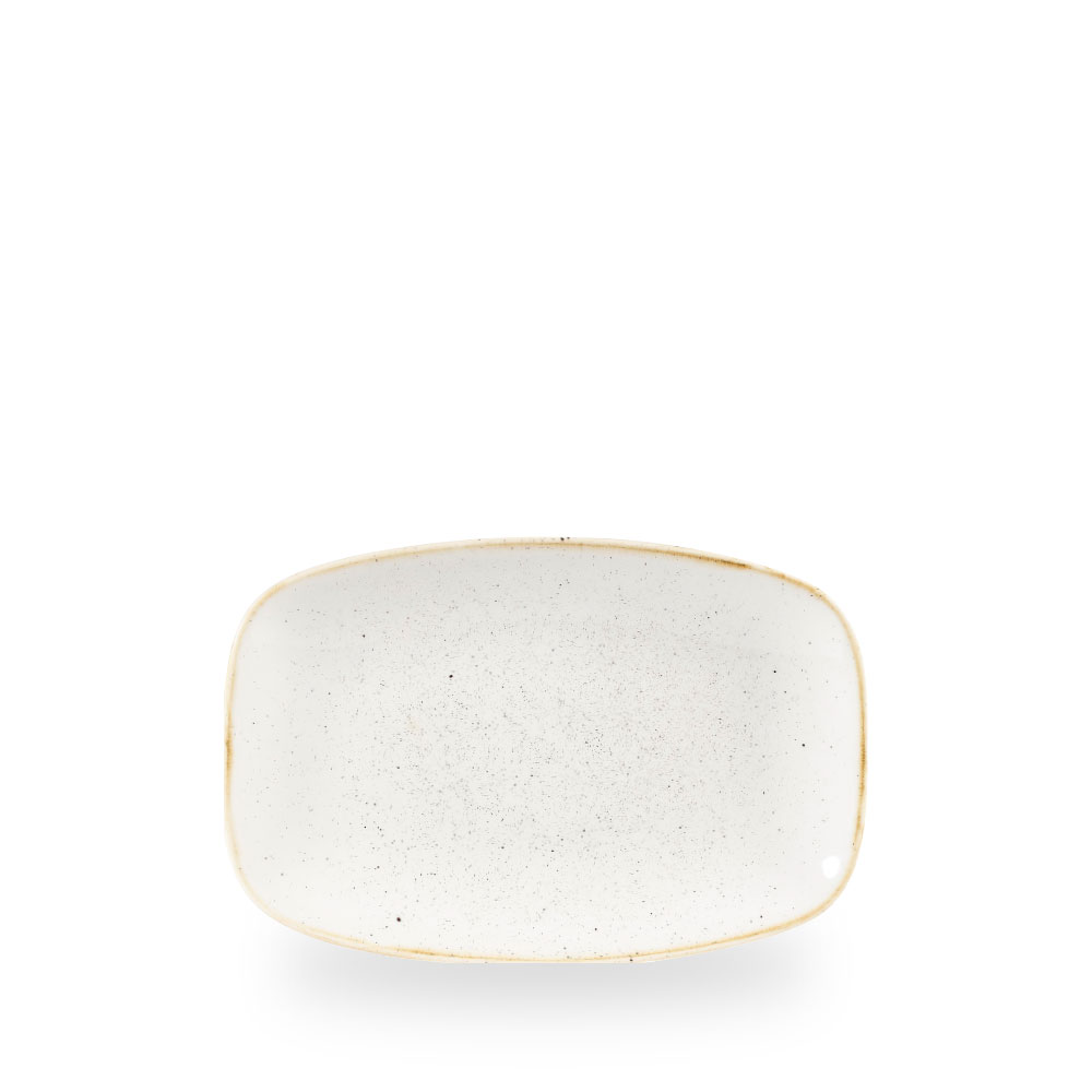 Churchill Stonecast Barley White Chefs Oblong Platte 23.7 cm x 15.7 cm