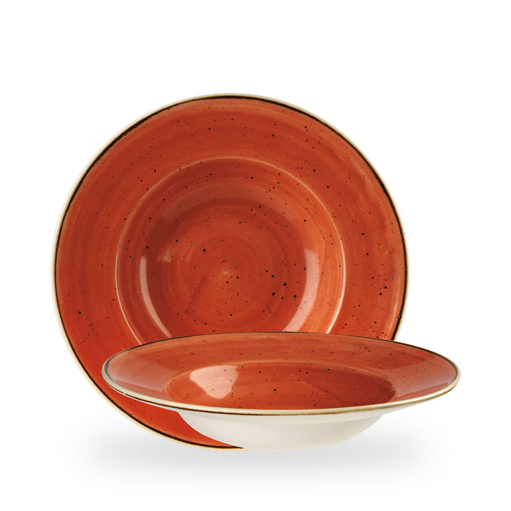 Churchill Stonecast Spiced Orange Teller Tief 28 cm 46.8Cl