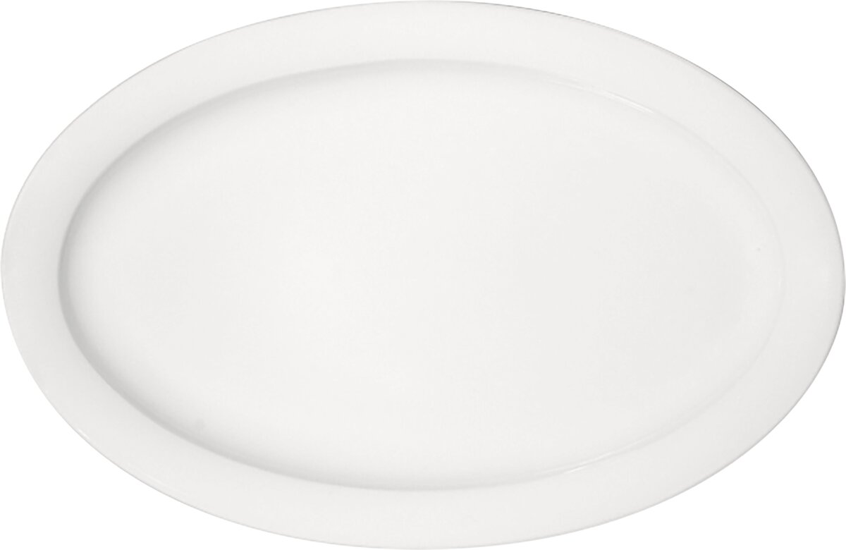 Dimension - Platte oval Fahne, 32 x 21 cm