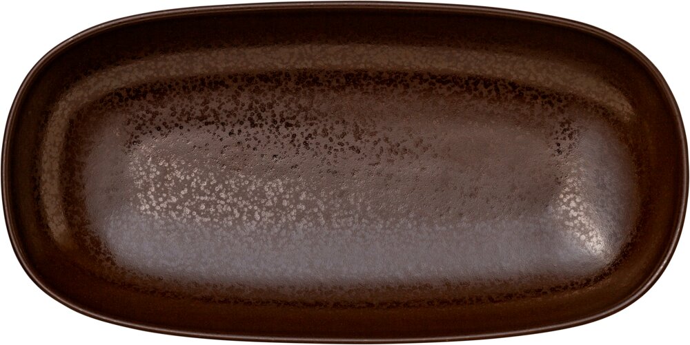 Nivo Mokka - Platte tief coupe 30 x 15 cm