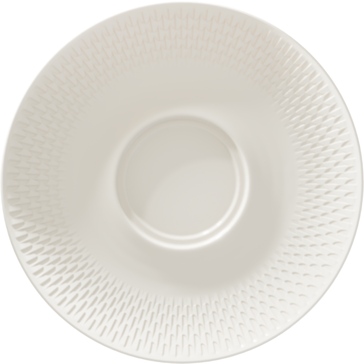 Purity reflections - Untertasse Doppelsp. Relief 21cm