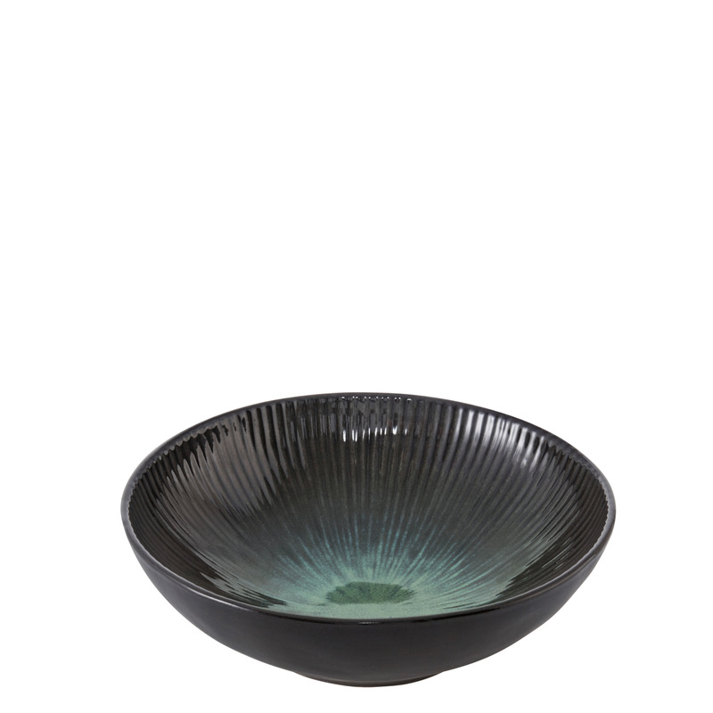 Style Lights - Dip Schale rund DEEP OCEAN grün Ø 19 cm
