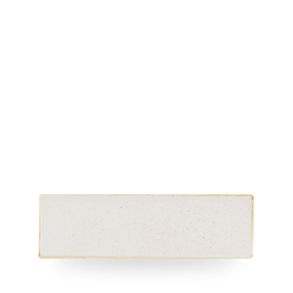 Churchill Stonecast Barley White Tablett Mit Griff 29,5 x 8,8 cm