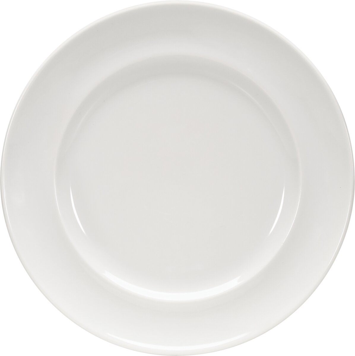 Enjoy - Teller flach rund schmale Fahne, 16 cm