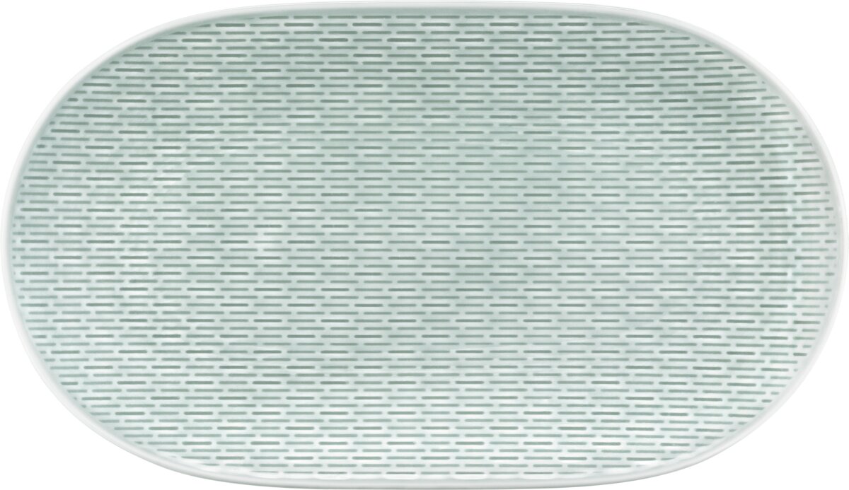 Scope glow SEA - Platte oval coup Struktur 37 x 22 cm