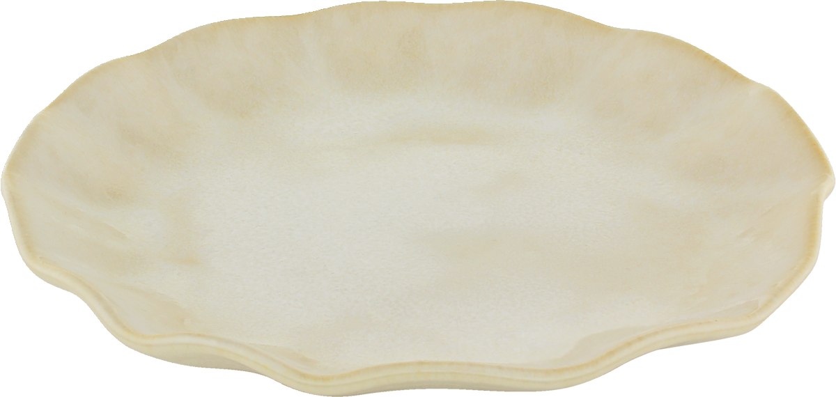 Nami - Teller flach rund dune 22cm