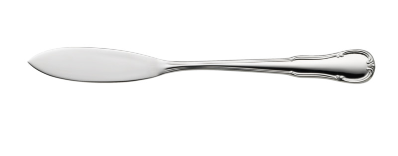 Barock - Fischmesser, 21.5 cm 18/10