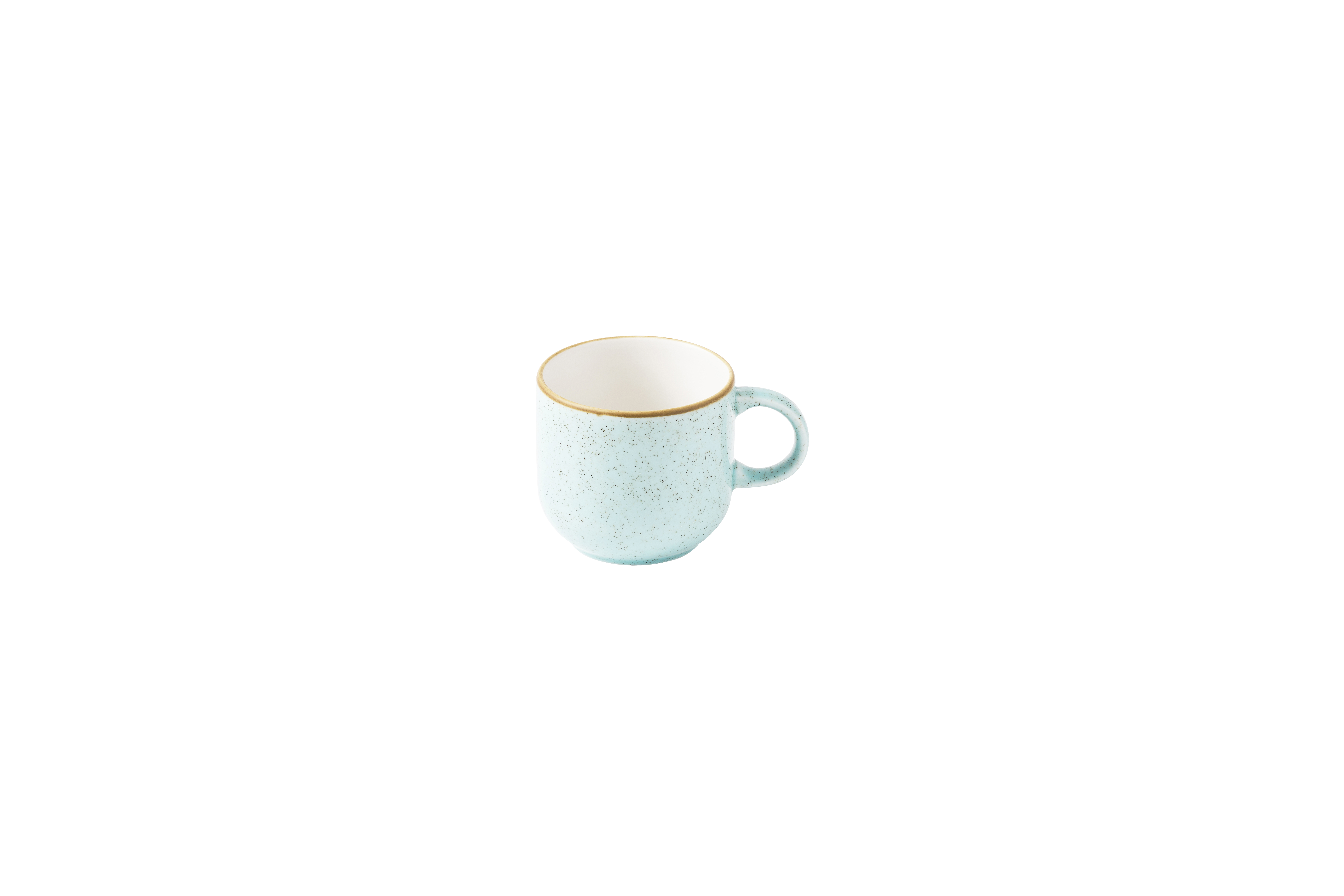 Churchill Stonecast Duck Egg Bubble Becher 8Oz