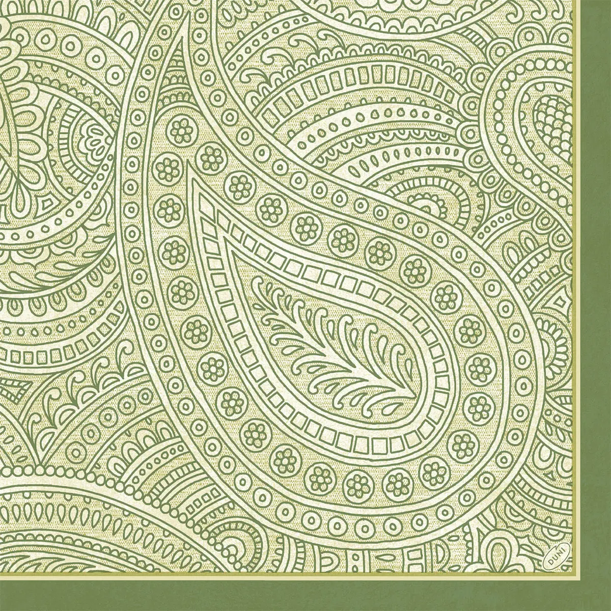 Klassikservietten - Paisley, 40 x 40 cm, 4-lagig, geprägt, 1/4-Falz