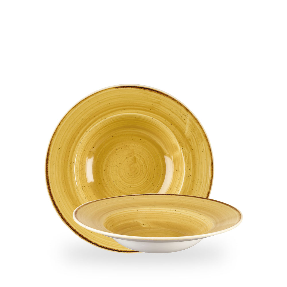 Churchill Stonecast Mustard Teller Tief 24 cm,  28,4Cl