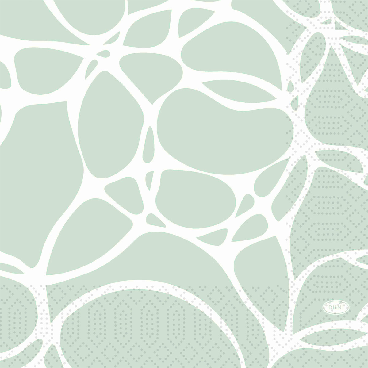 Zelltuchservietten - Ocean Mint, 33 x 33 cm, 3-lagig, 1/4 Falz