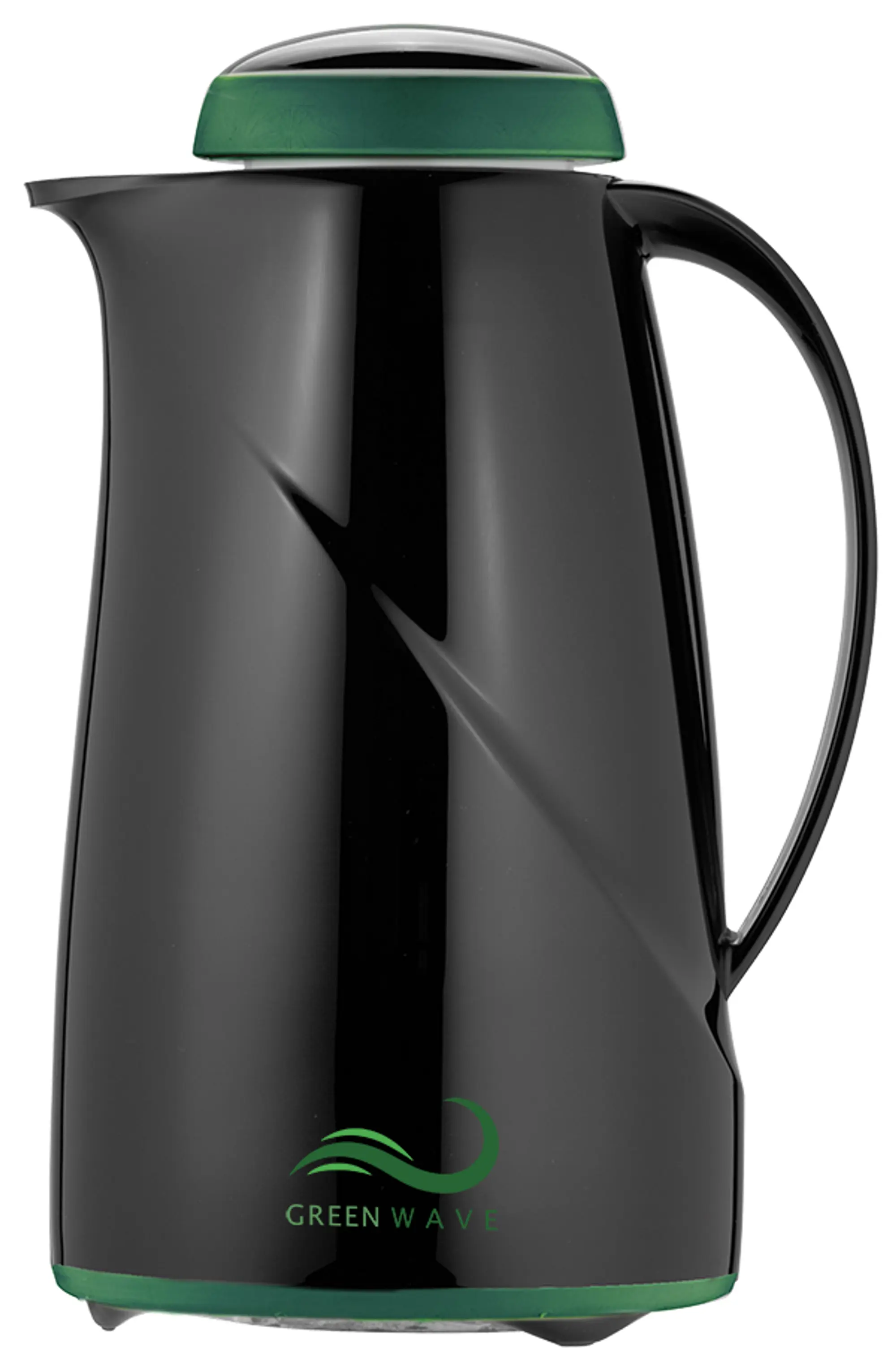 Isolierkanne Green Wave 1,0 ltr. schwarz