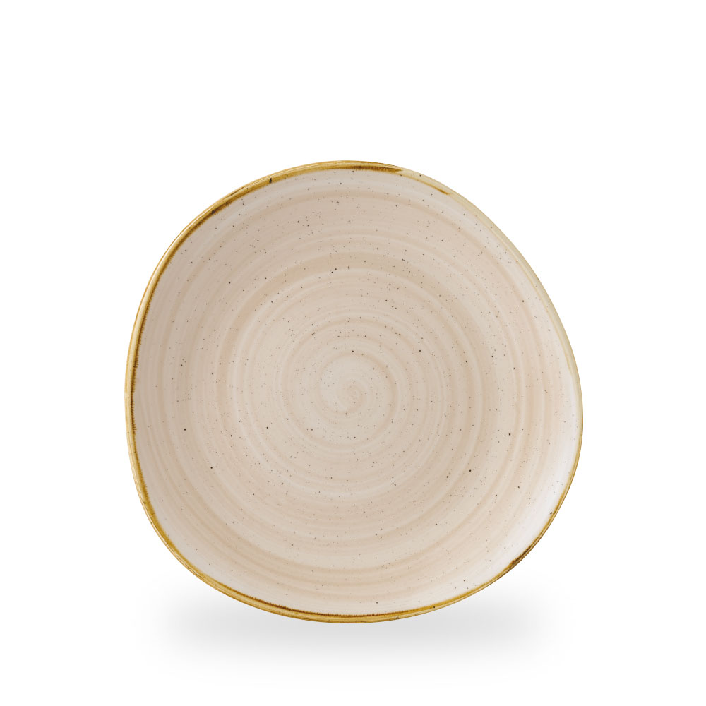 Churchill Stonecast Nutmeg Cream Teller Organisch 26,4 cm