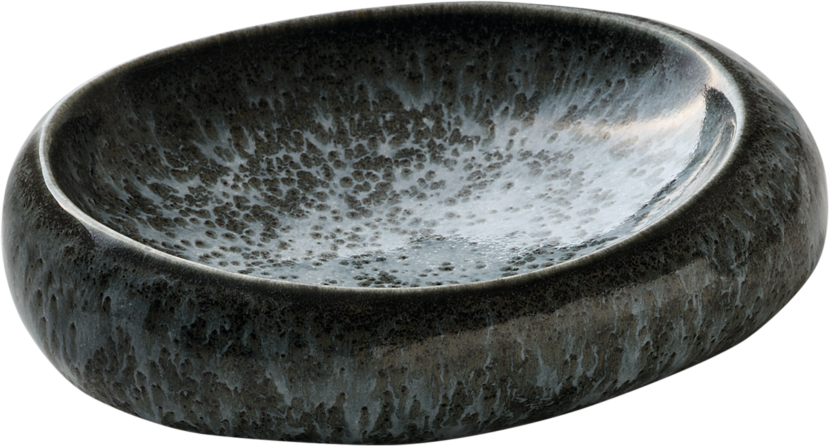 Blue Pearl - Schüssel oval 18x14cm