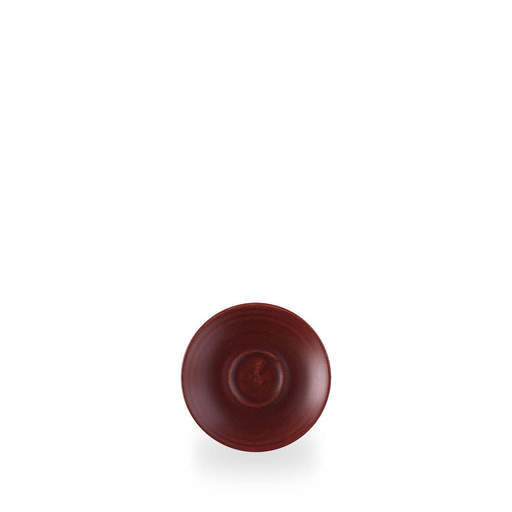 Churchill Stonecast Patina Rust Red Espresso Untertasse 11,8 cm