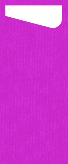 Sacchetto Dunisoft-Serviettentasche, fuchsia, Serviette weiß, 230 x 115 mm