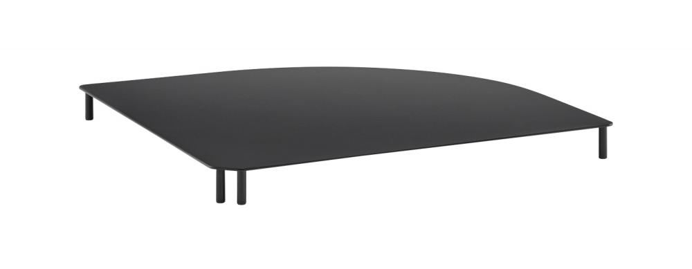 Valo - Eckverbindung Metall, schwarz