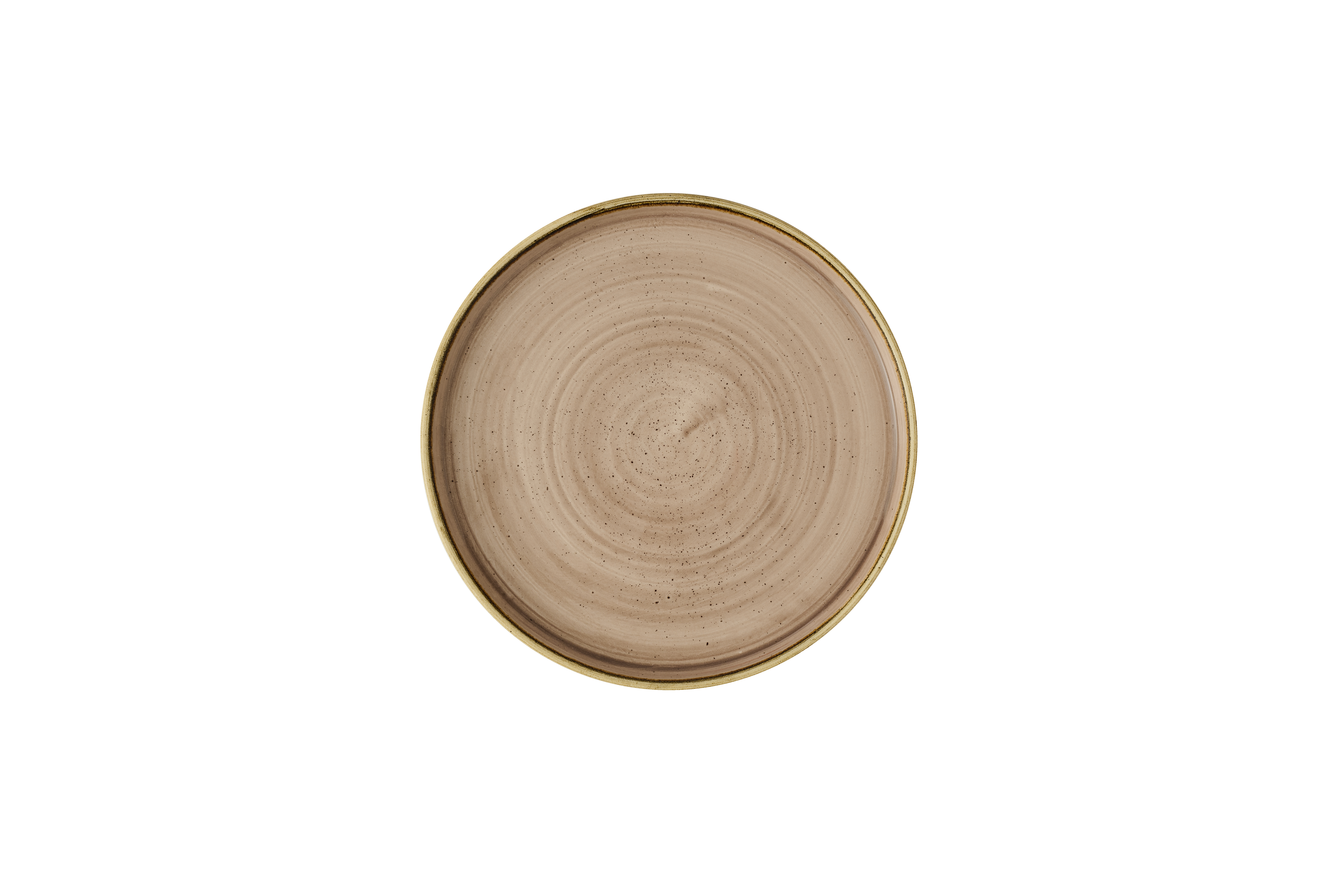 Churchill Stonecast Truffle Walled Plate Teller 21 cm 
