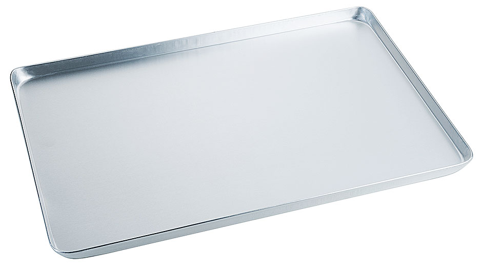 Auslageblech Aluminium, 48x32 cm