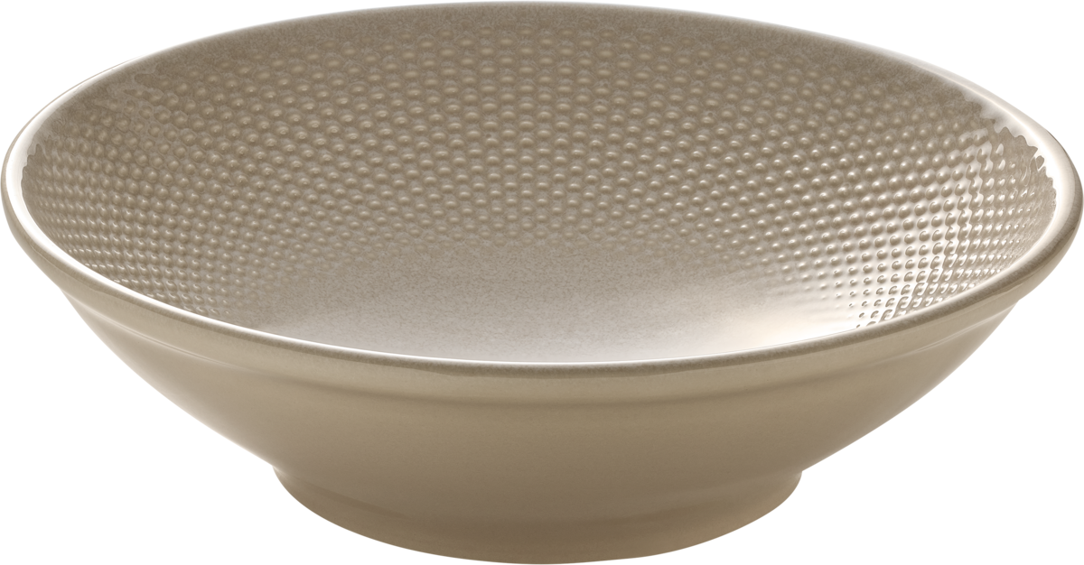 Pine - Schüssel rund Relief almond 24cm/1.50l