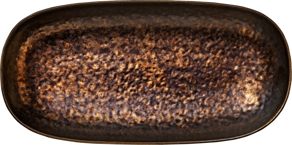 Nivo Metallic - Platte tief coupe 30 x 15 cm
