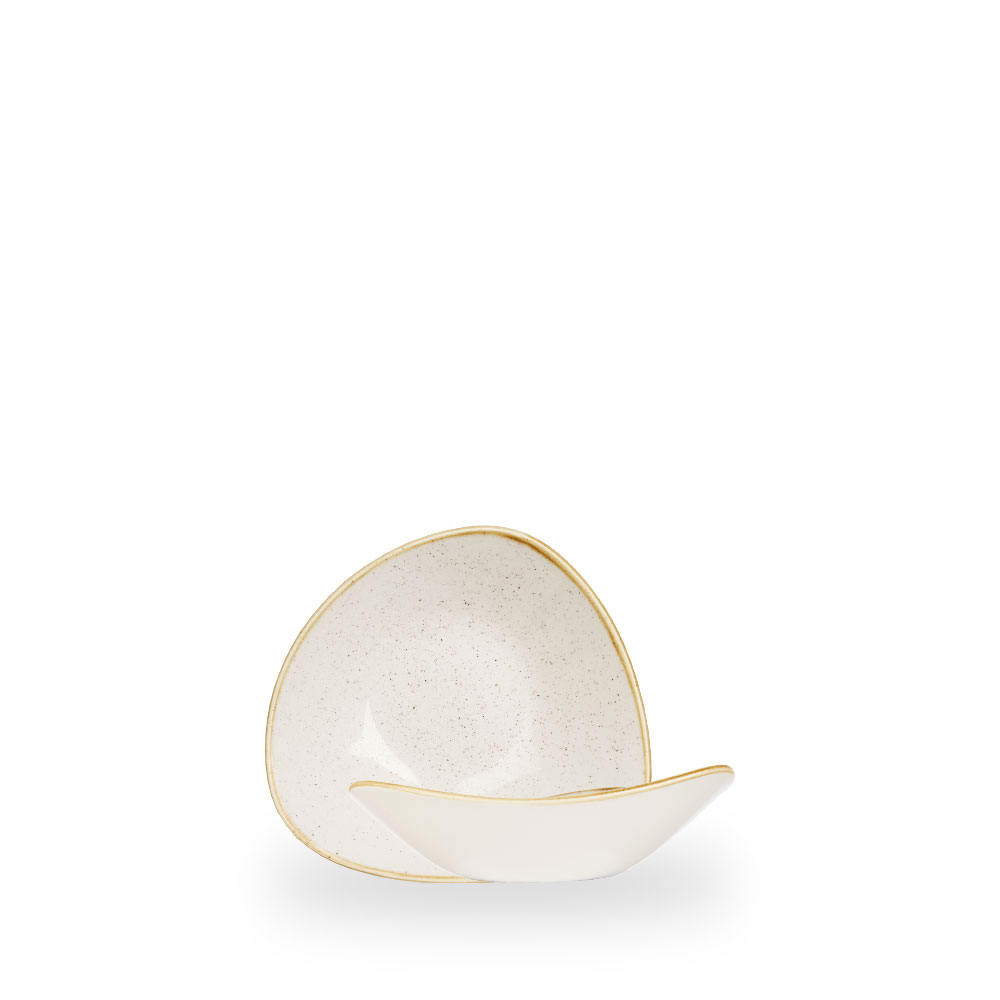Churchill Stonecast Barley White Bowl Dreieck.15,3 cm, 26Cl