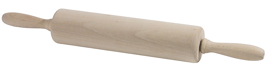 Teigroller 25 cm, Buchenholz