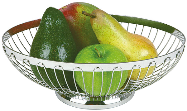 Brot- und Obstkorb, oval, 28 x 21 cm