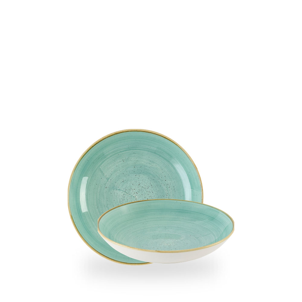 Churchill Stonecast Mint Teller Tief Coup 18,2 cm
