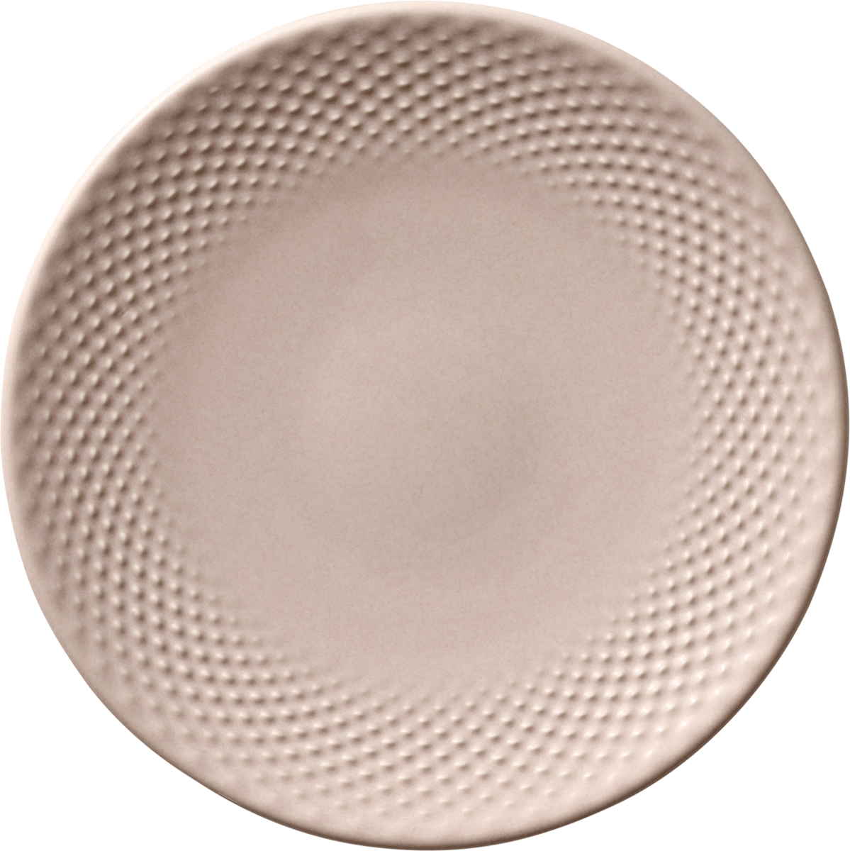 Pine - Teller flach rund coup Relief blush 17cm