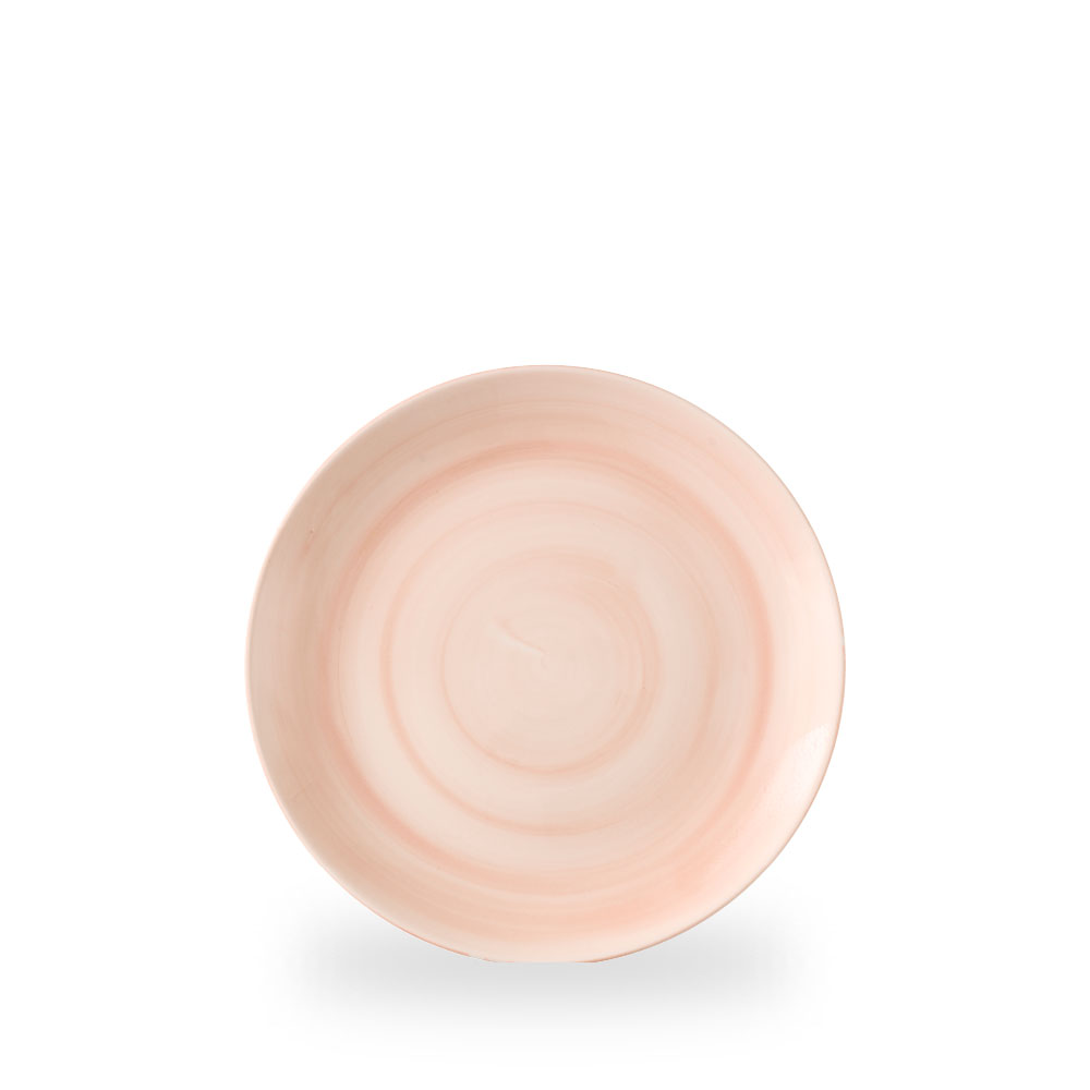 Churchill Stonecast Canvas Coral Teller Flach Coup 21,7 cm