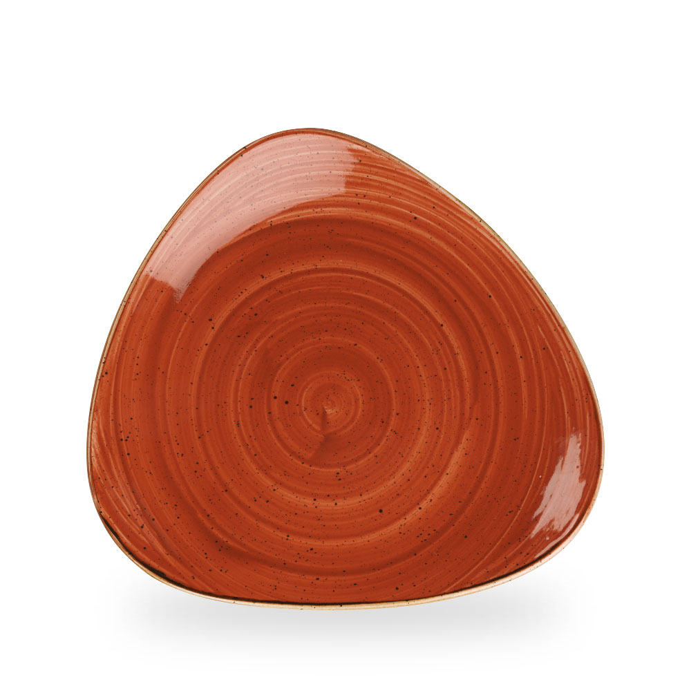 Churchill Stonecast Spiced Orange Teller Dreieck 31,1 cm