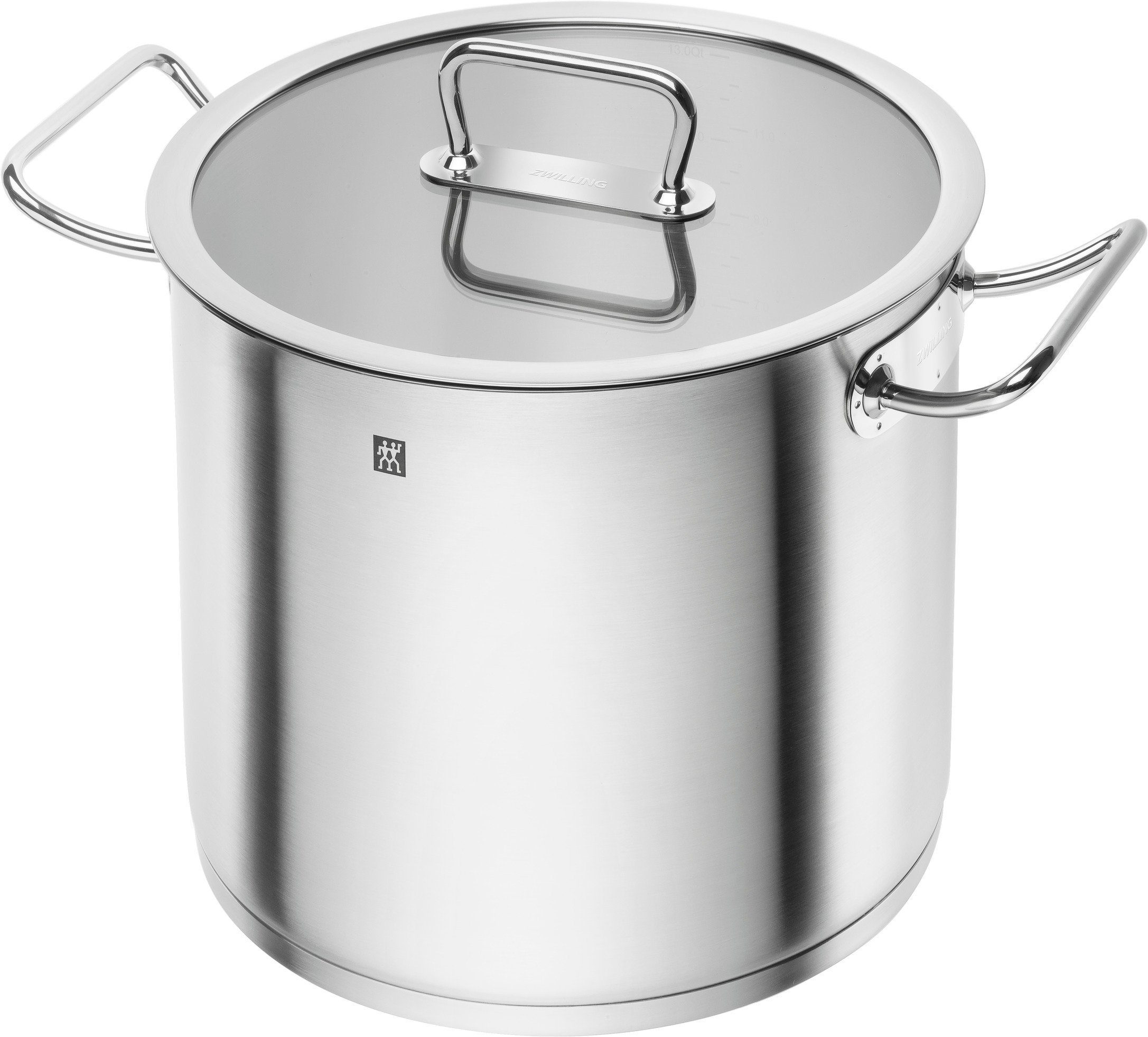 Kochtopf hoch, 28 cm, rund, 18/10 Edelstahl