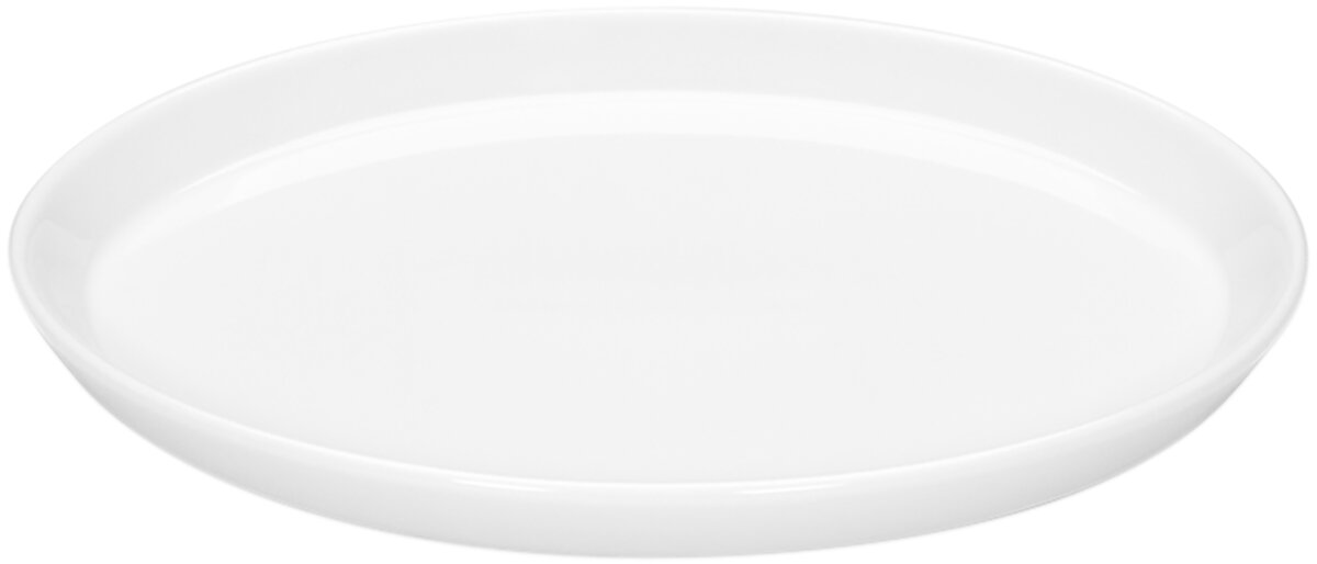 Scandic - Teller flach oval coup, 28 x 21 cm
