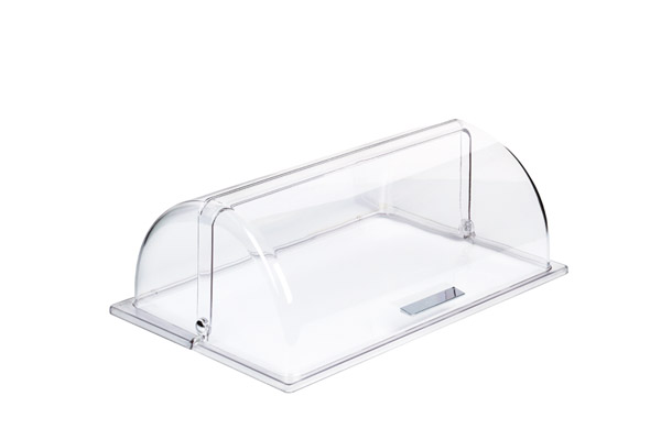Rolltop-Haube GN 1/1, 53 x 32,5 cm, Designergriff