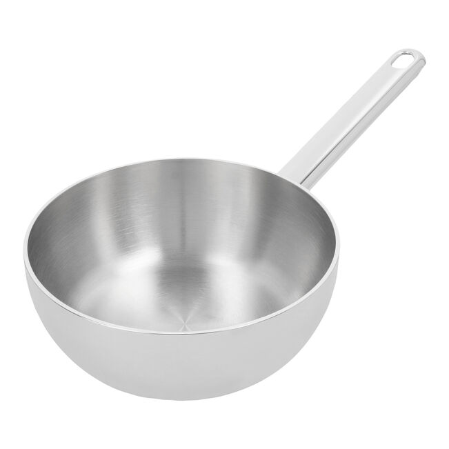 Sauteuse konisch, 18 cm, rund, 18/10 Edelstahl