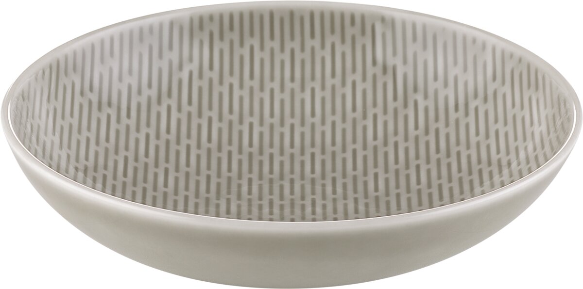 Scope glow GRAY - Schüssel rund Struktur 16 cm, 0.45 ltr.