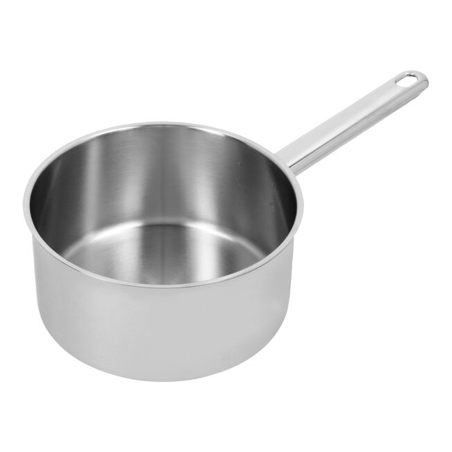 Stieltopf ohne Deckel, 18 cm, rund, 18/10 Edelstahl